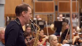 Timothy McAllister and JoAnn Falletta record RUSH Concerto for Alto Saxophone with the London Sympho [upl. by Angadresma]