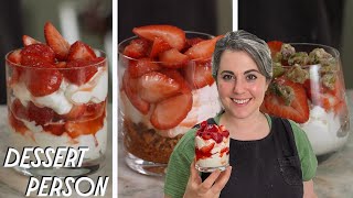 3 Easy Strawberry Dessert Recipes  Dessert Person [upl. by Nim478]