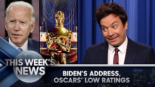 Bidens Address to Congress Oscars RecordLow Ratings This Weeks News  The Tonight Show [upl. by Ameen36]