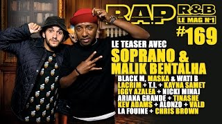 Soprano et Malik Bentalha  Teaser RAP RampB 169 [upl. by Jenette]