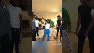 KAI CENAT X CHRIS BROWN HAS A DANCE BATTLE shorts shortvideo kai chrisbrown [upl. by Shae671]