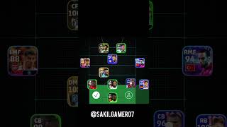 eFootball 24 best formation 🤯efootball efootball2024 pes pes2021 sakilgamer07shorts [upl. by Stoecker]