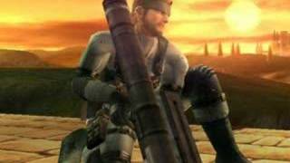 Super Smash Bros Brawl Soundtrack MGS3 Snake Eater [upl. by Ojok281]