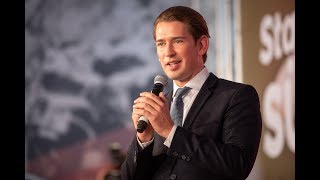 Sebastian Kurz in Bozen [upl. by Tomkiel73]