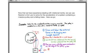 Massive Pulley Problems  AP Physics C [upl. by Vaclava634]