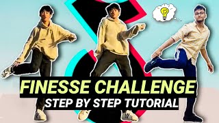 Finesse Dance Challenge EASY TUTORIAL STEP BY STEP EXPLANATION [upl. by Anirahs]