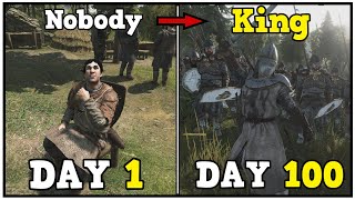 I Have 100 Days To Go From A Peasant To A King In Bannerlord [upl. by Retnyw]