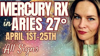 HOW APRILS MERCURY RETROGRADE Will Affect Your Zodiac Sign I ALL SIGNS [upl. by Tamberg]