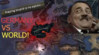 HOI4 GERMANY VS WORLD Germany World Conquest Reichskommissariat Ruckus Mod [upl. by Krissie]