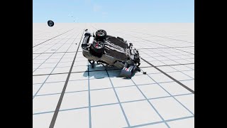 BMW X3 G01 falling 500 metersBeamNG [upl. by Ecnerwaled]