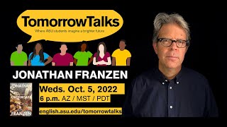 TomorrowTalks with Jonathan Franzen Crossroads [upl. by Ittap959]