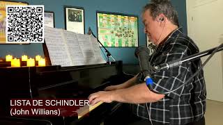 Júlio Ricarte  Schindlers List John Williams Piano Cover [upl. by Sabba106]