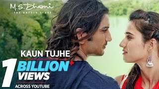 KAUN TUJHE Full Video  MS DHONI THE UNTOLD STORY Amaal Mallik PalakSushant Singh Disha Patani [upl. by Siravrat]