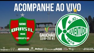 BRASIL DE FARROUPILHA X ECJUVENTUDE  GAUCHÃƒO SUB20 A1 AO VIVO E COM IMAGENS [upl. by Elleirbag]