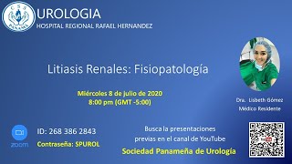 Litiasis Renales Fisiopatología [upl. by Chadabe]