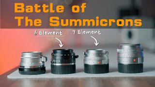 A battle between Leica Summicron 35mm v3 and v4 [upl. by Ecreip]