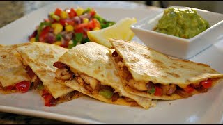 Easy Chicken Quesadilla Recipe [upl. by Foley]