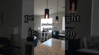 pendant light installation [upl. by Neirol]