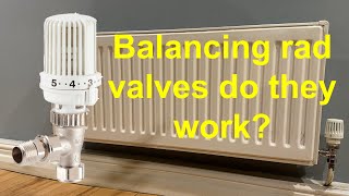 Resideo Honeywell Home balancing radiator valves DO THEY ACTUALLY WORK part 1 [upl. by Hudgens]