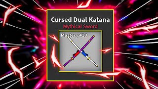 How to get Cursed Dual Katana FAST amp EASY in Blox Fruits Mythical Swords guide for Beginners Roblox [upl. by Eahsel]