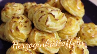 Herzoginkartoffeln selber machen Rezept und Anleitung [upl. by Ulric158]