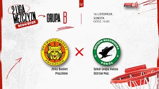 Znicz Basket Pruszków  Sokół Grupa Avista Ostrów Maz 2 LM [upl. by Kovar153]