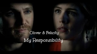 Oliver amp FelicityMy responsibility 4x09 [upl. by Yezdnil]