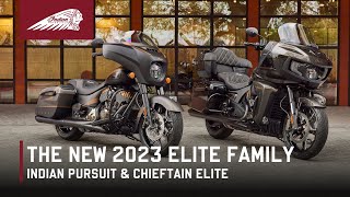 The New 2023 Indian Motorcycle Elite Family [upl. by Aiselad]