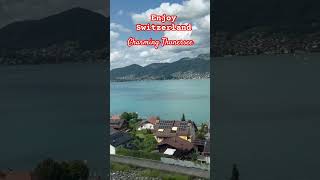 Charming Lake Thunersee 🇨🇭 Switzerland Daily Highlight [upl. by Aikit]