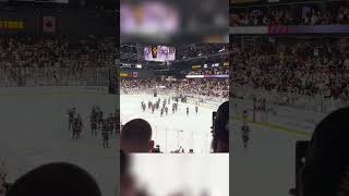 Coyotes raise a salute to fans after their final game in Arizona [upl. by Ainola]