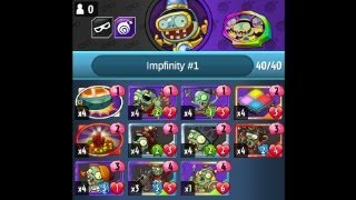 Best Impfinity deck in PVZ Heroes Pirate agro Cheap and easy deck to use [upl. by Akenahc954]