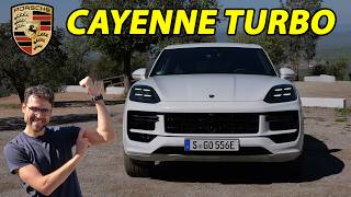 The 2024 Porsche Cayenne Turbo is their most powerful SUV ever REVIEW [upl. by Egdirdle]