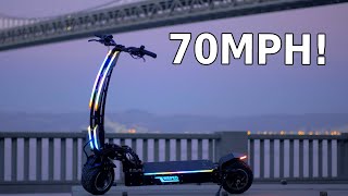 WEPED SS Electric Scooter An Insanely Fast And High Quality Ride [upl. by Ysnil]