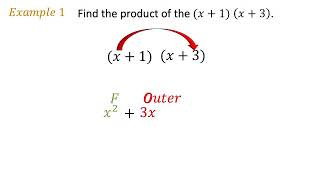 FOIL Method in easy way [upl. by Anihsat]