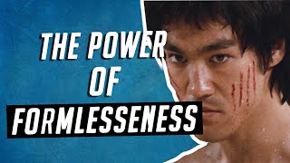 How Bruce Lee Assumes Formlessness  Law 48 Assume Formlessness [upl. by Doowrehs]