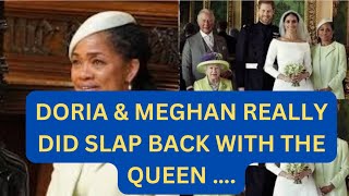 DORIA amp MEGHAN REALLY DID DO THIS TO THE LATE QUEEN  SHOCKING meghan meghanmarkle royal [upl. by Kalila]