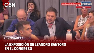 LEANDRO SANTORO ¨Le pido al RADICALISMO que REFLEXIONE¨ [upl. by Aziaf885]