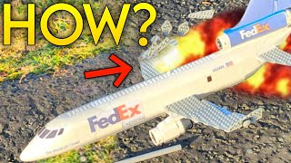 How I Made Real Plane Crashes Recreated in Lego PART 3 TU154 TUTORIAL [upl. by Nunci]