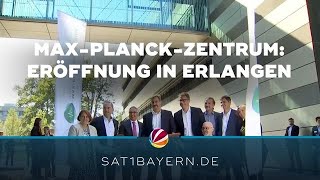 Eröffnung des MaxPlanckZentrums Söder und Aiwanger in Erlangen [upl. by Taryn]