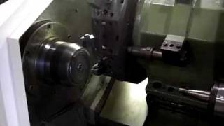 Okuma LB15 CNC Lathe [upl. by Anuaf133]