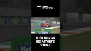 Mick Schumacher Drives His Dads Legendary Ferrari F2004 at Mugello [upl. by Jelene]