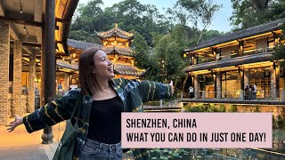 Shenzhen What to Do in One Day [upl. by Nylirret]