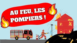 Au feu les pompiers 🧯  comptinesetchansons [upl. by Jordan]