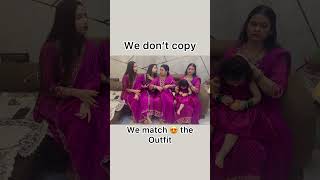 Family😍twinning youtubeshorts trending viralvideos trending viralshorts outfit [upl. by Sirhc]