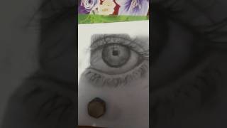 Drawing a Hyper realistic eye using graphite pencil Part1 [upl. by Elaval]