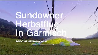 Gleitschirm Sundowner Garmisch Nova Ion 7 light [upl. by Divadnahtanoj]