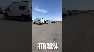 I MADE IT TO THE RTR 2024 Vanlife Community  Short Van Life Adventures [upl. by Amsirahc290]