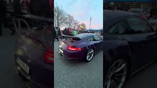 PORSCHE GT3 RS AUDI R8 V10 HURACAN  CARFREITAG HAMBURG shorts carshorts porsche huracan v10 [upl. by Bevus]