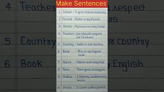 Make sentence  shorts [upl. by Dlonra]