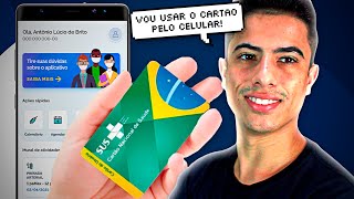 Como acessar e usar CARTÃO DO SUS DIGITAL pelo seu celular [upl. by Ulises353]